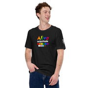 Alive With Pride 2023 - Black Unisex T-Shirt