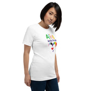 Alive With Pride 2024 - White Unisex t-shirt